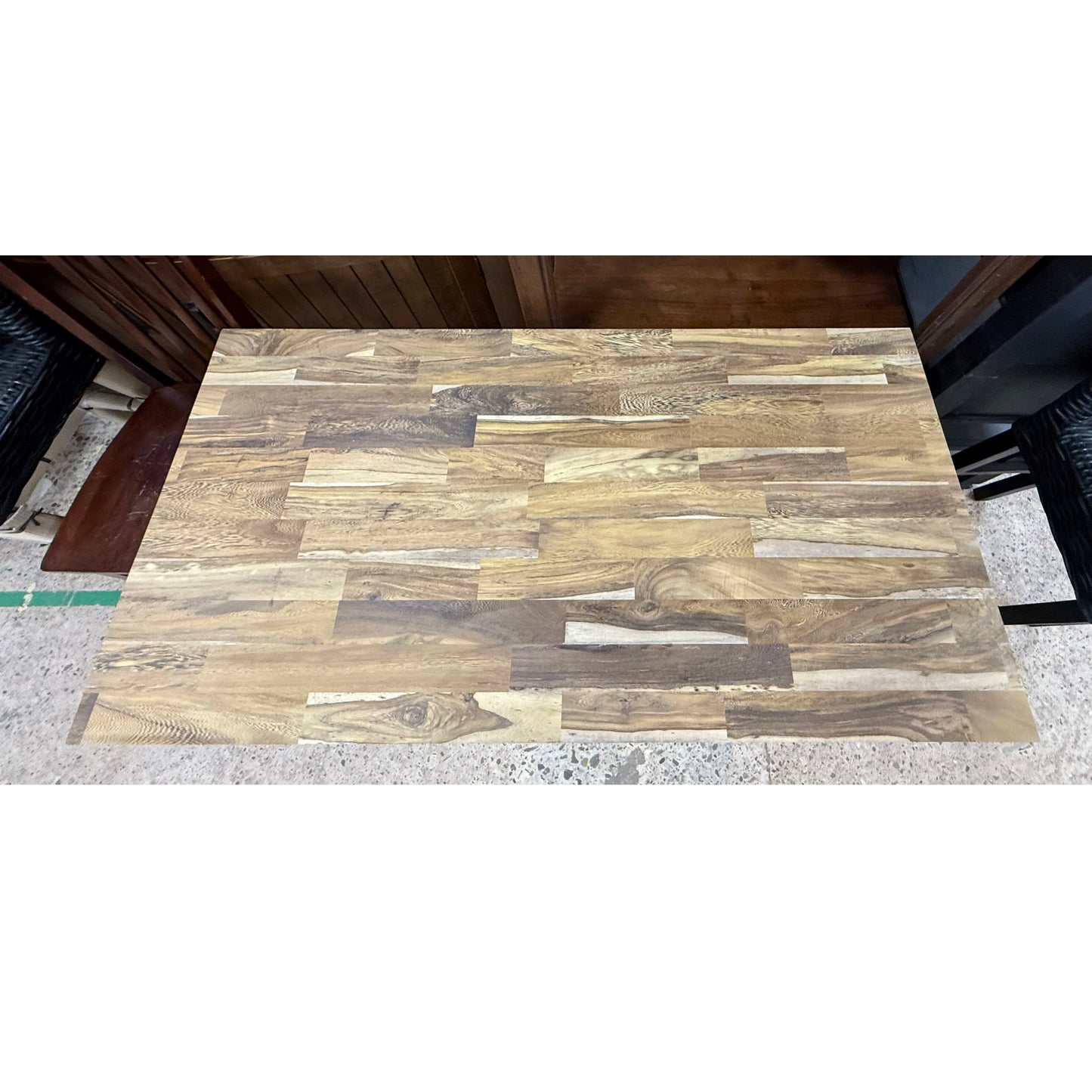 Custom Made Butcher Block Pub Table