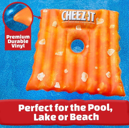 Cheez-It 4.5 Ft. Pool Float: Novelty Water Float with PVC Material (New in Box)