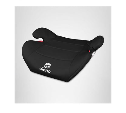Diono Solana Lite Backless Booster Car Seat, Lightweight & Portable for Travel, Machine Washable Covers, 40-100lbs (Black) (New in Box)
