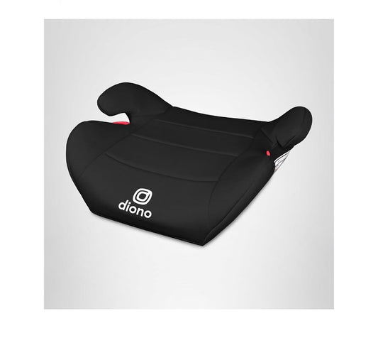 Diono Solana Lite Backless Booster Car Seat, Lightweight & Portable for Travel, Machine Washable Covers, 40-100lbs (Black) (New in Box)