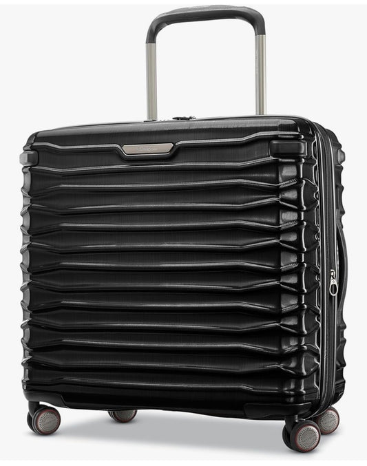 Samsonite Stryde 2: Hardside Expandable with Double Spinner Wheels, Medium Glider (Stealth Black) (New in Box)