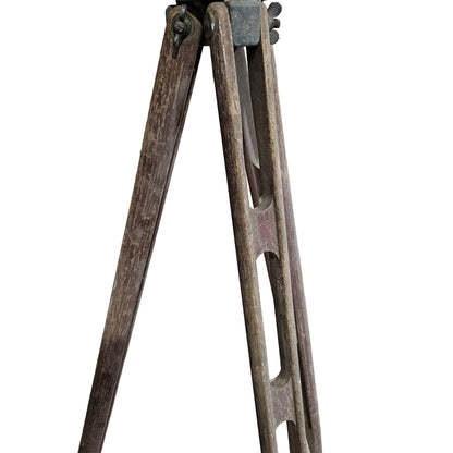 W & L.E Gurley Vintage Survey Transit and Tripod Display Troy NY