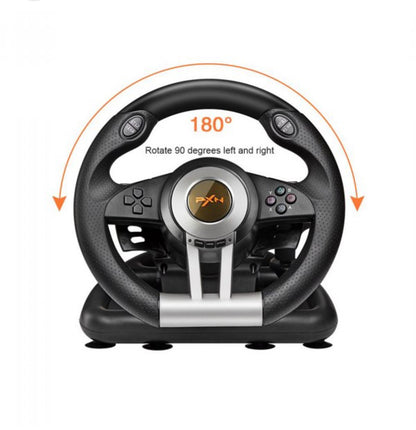 PC Racing Wheel - PXN V3 Pro - 180 degree universal USB car sim game steering wheel with pedals for Xbox One, Xbox series S/X, mPS3, PS4, Switch
