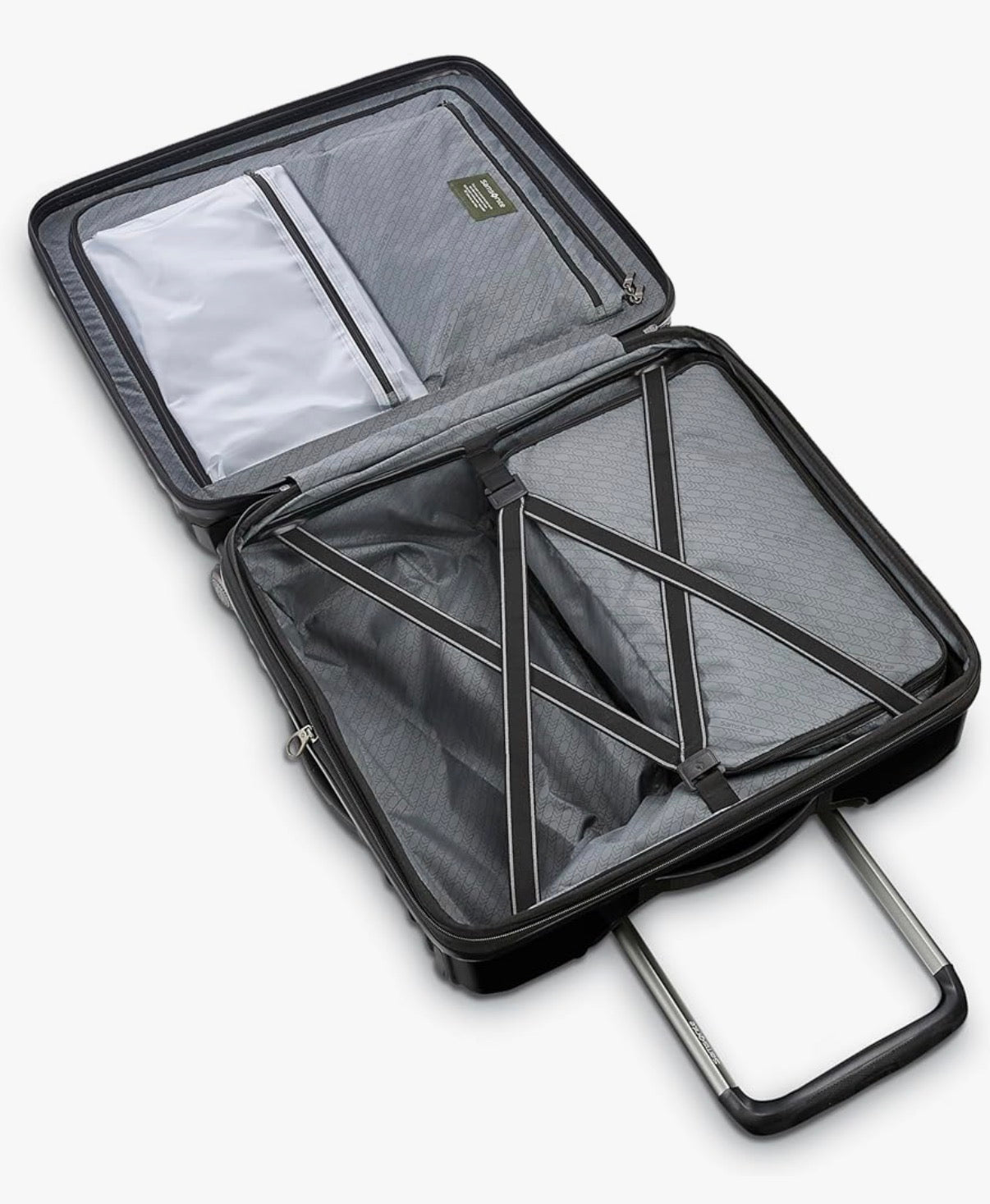 Samsonite Stryde 2: Hardside Expandable with Double Spinner Wheels, Medium Glider (Stealth Black) (New in Box)