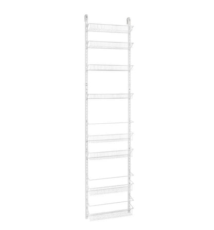 Closet Maid 18 Inch W X 77 Inch H X 5.2 Inch D 8 Tier White Metal Door Organizer (New in Box)