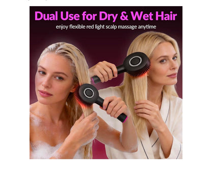 Scalp Massage Comb with Red Light Therapy Hair Growth Comb