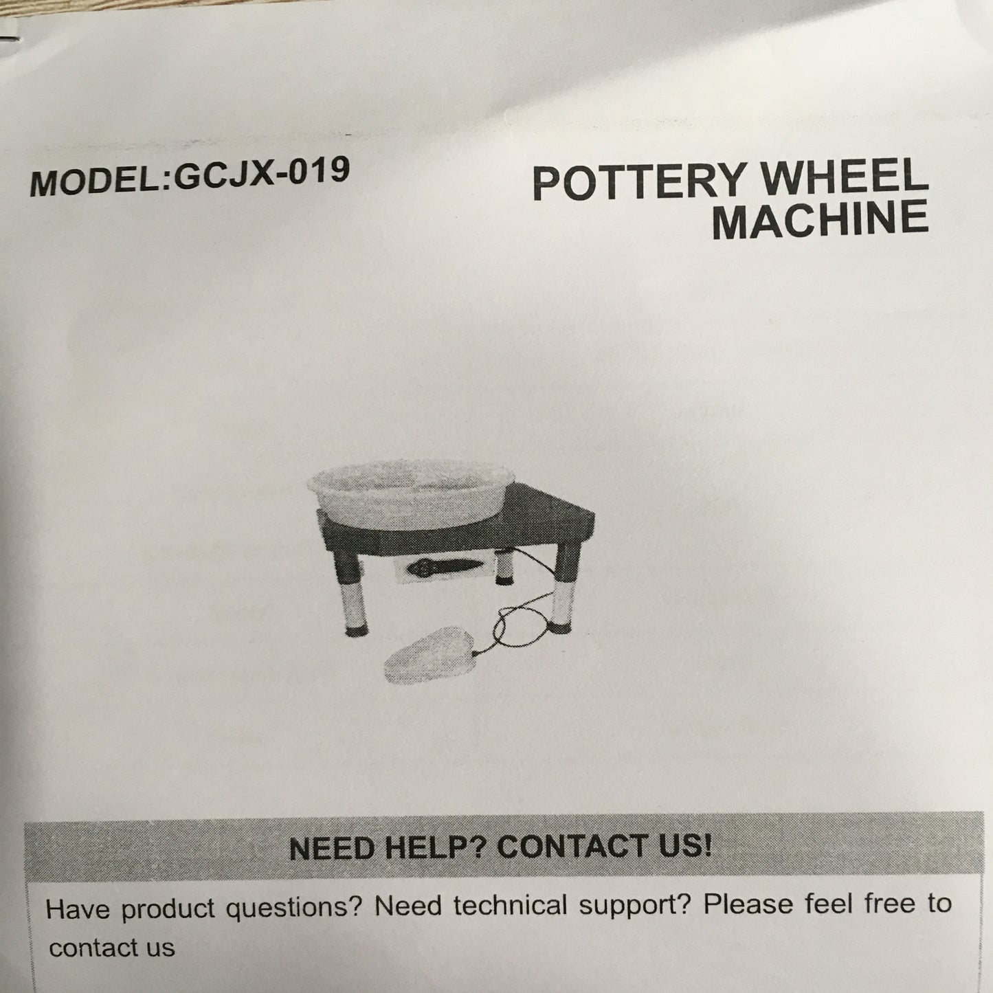 Pottery Wheel Machine