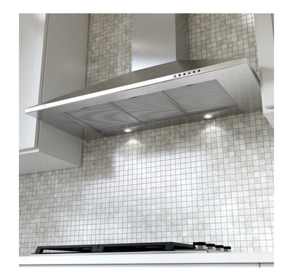 Wall Mount Chimney Range Hood Stainless Steel 36 Inch (New in Box)