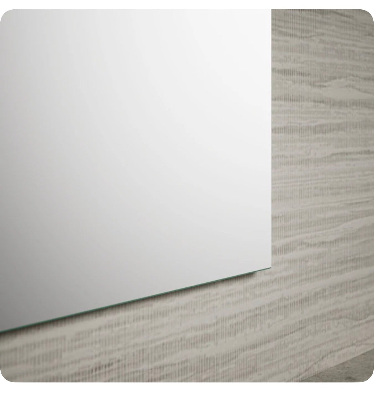 Embark 20 Inch X 26 Inch Surface/Recessed Mount Anodized Aluminum Mirrored Rectangle Medicine Cabinet (New in Box)