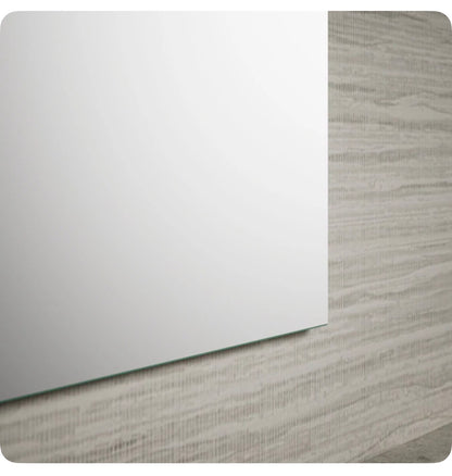 Embark 20 Inch X 26 Inch Surface/Recessed Mount Anodized Aluminum Mirrored Rectangle Medicine Cabinet (New in Box)