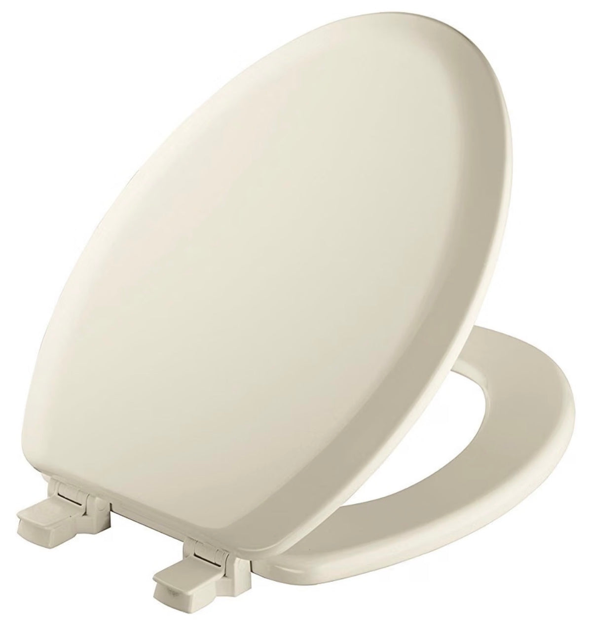 Mayfair Cameron Biscuit Toilet Seat, Non-Slip Heavy Duty Wood, Easy Clean Made in USA Elongated (New in Package)
