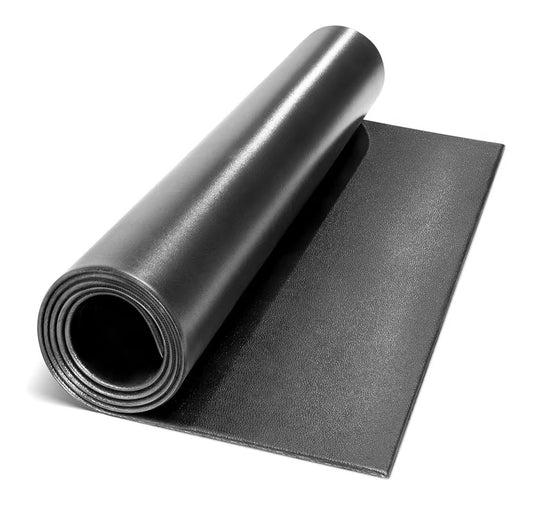Marcy Fitness Equipment Mat and Floor Protector Compatible fpr Treadmills, Ellipical, Exercise Bikes, Stationary Cycles and Accessories (Black) (New in Box)