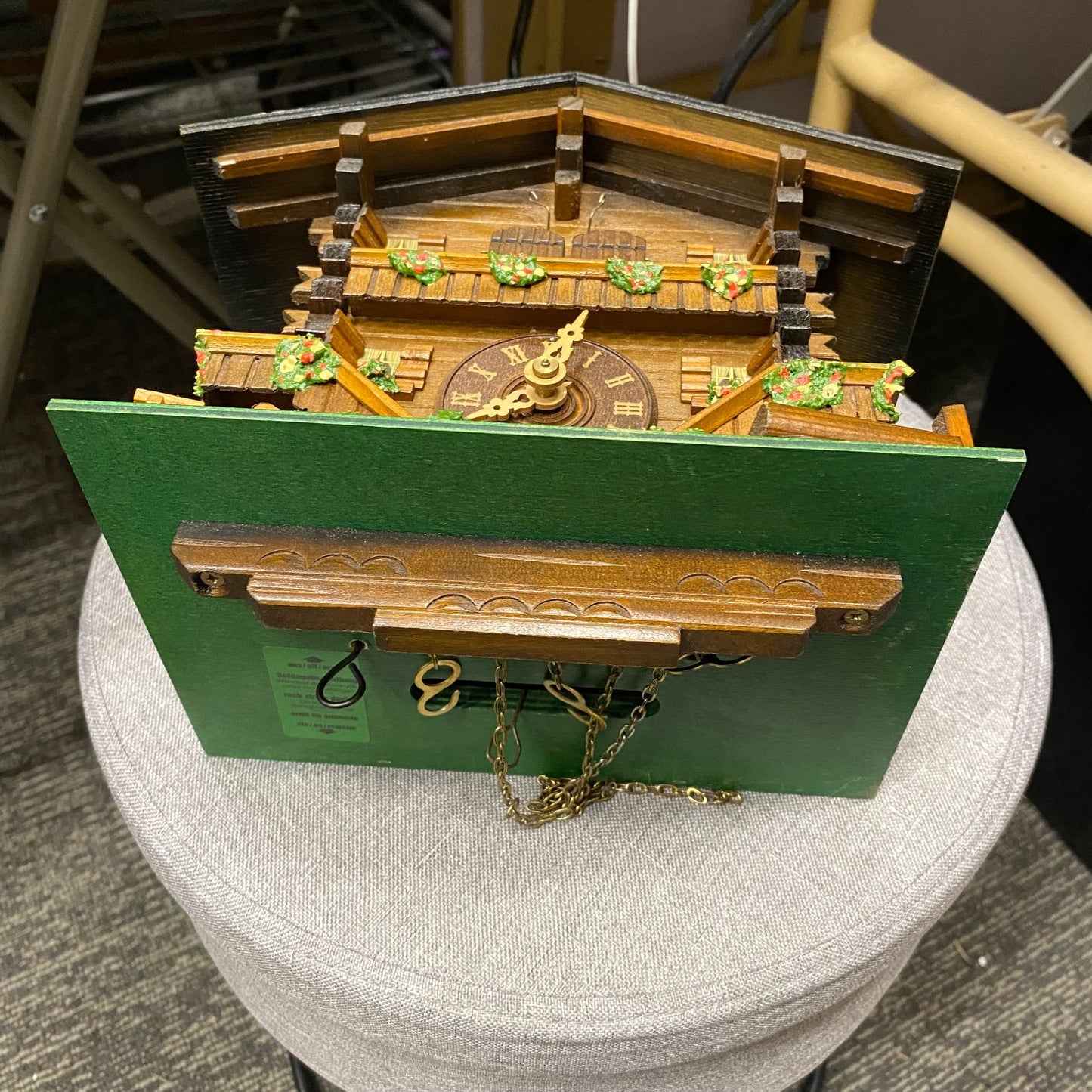 Edelweiss Der Fröhliche Wanderer Romance Cuckoo Clock Swiss Musical Movement