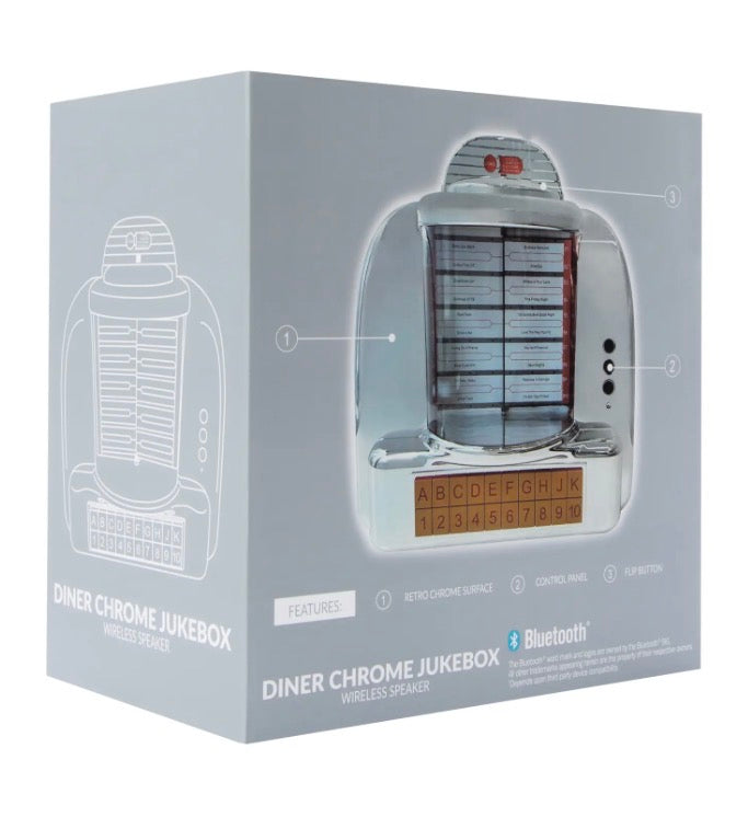 Diner Chrome Jukebox Wireless Speaker