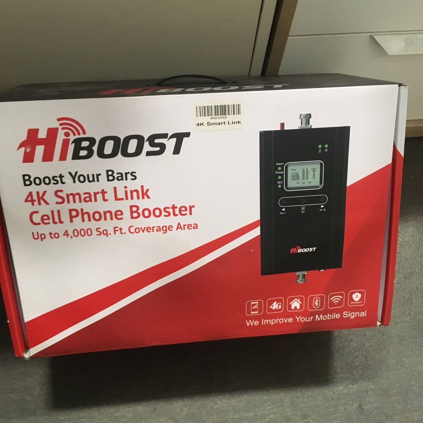 HiBoost 4K Smart Link Cell Phone Booster