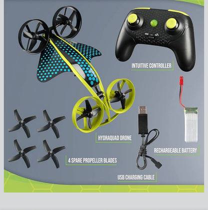 HydraQuad Hybrid Air to Water Stunt Drone