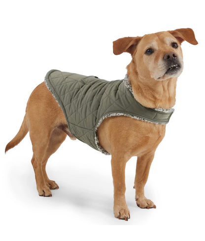 Free Country Green Vine Dog Pet Jacket L (New)