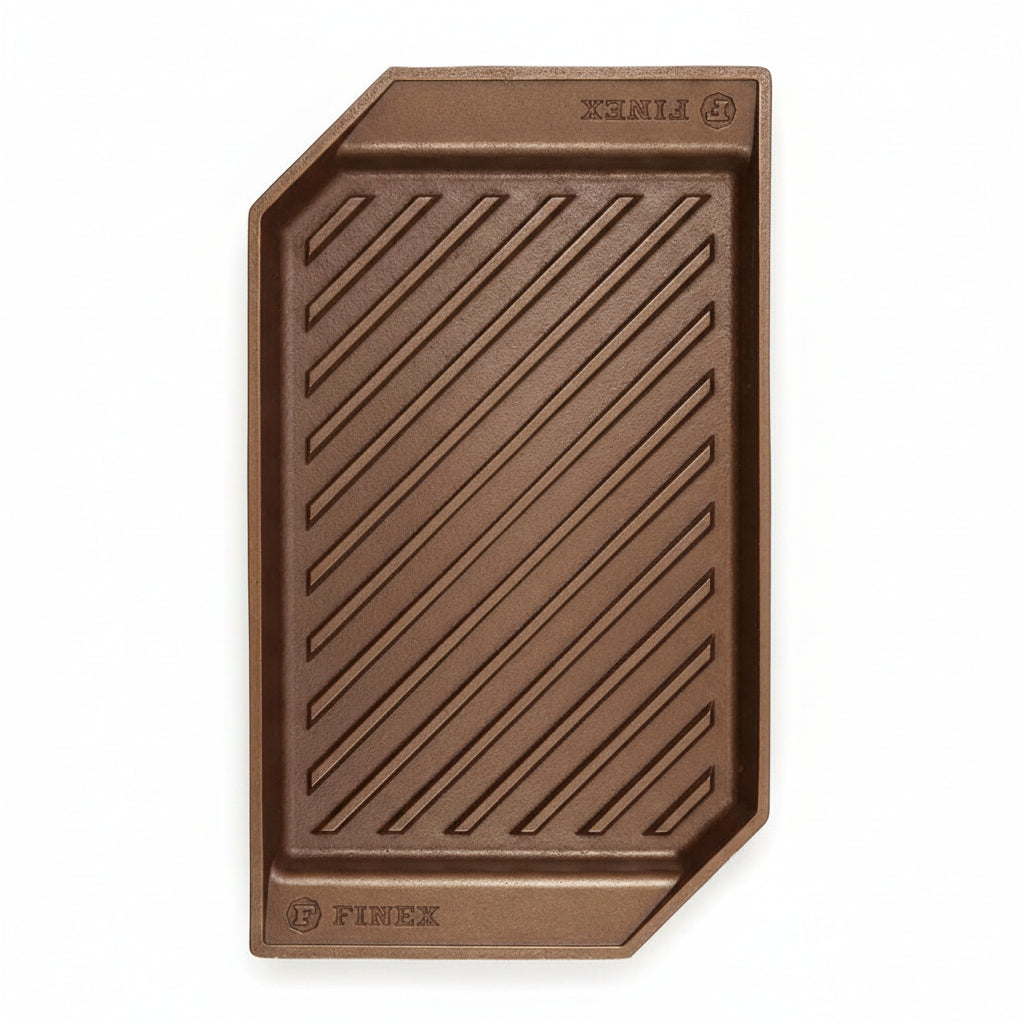 FINEX 15" Cast Iron Lean Grill Pan