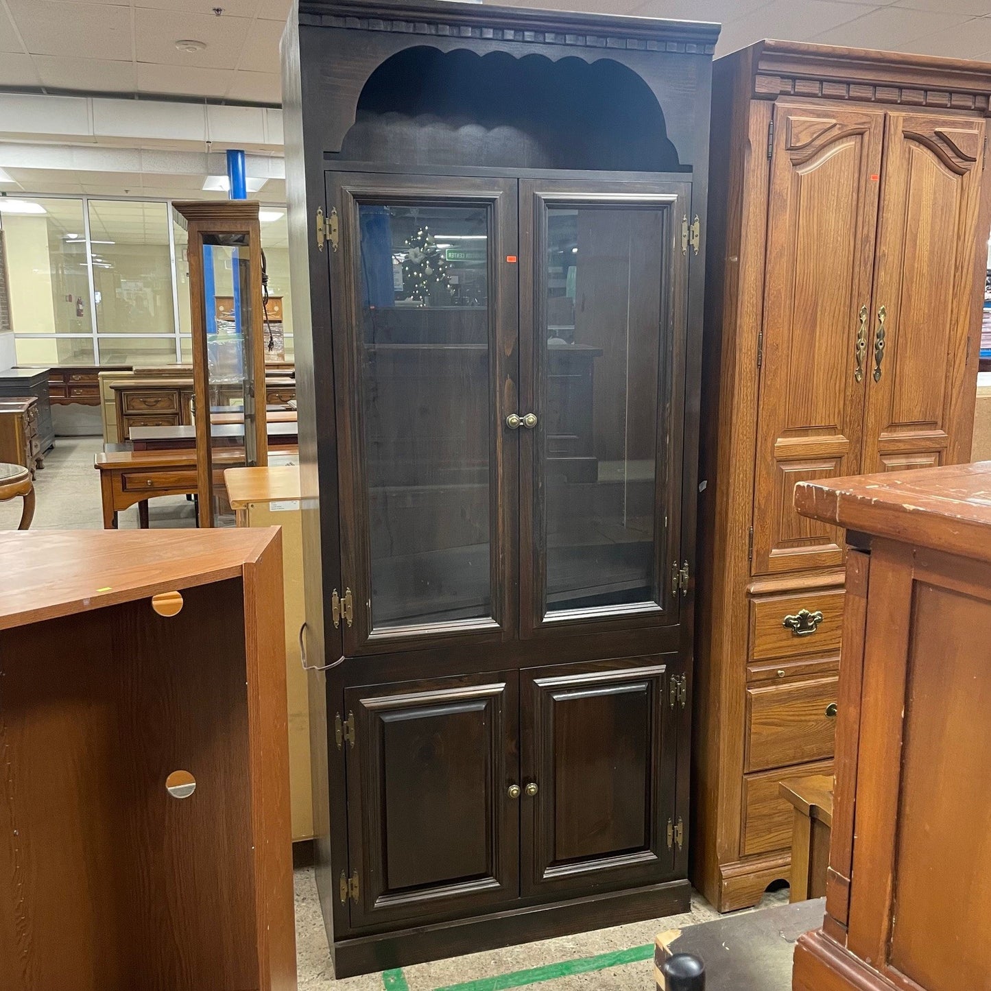 Wooden China Cabinet