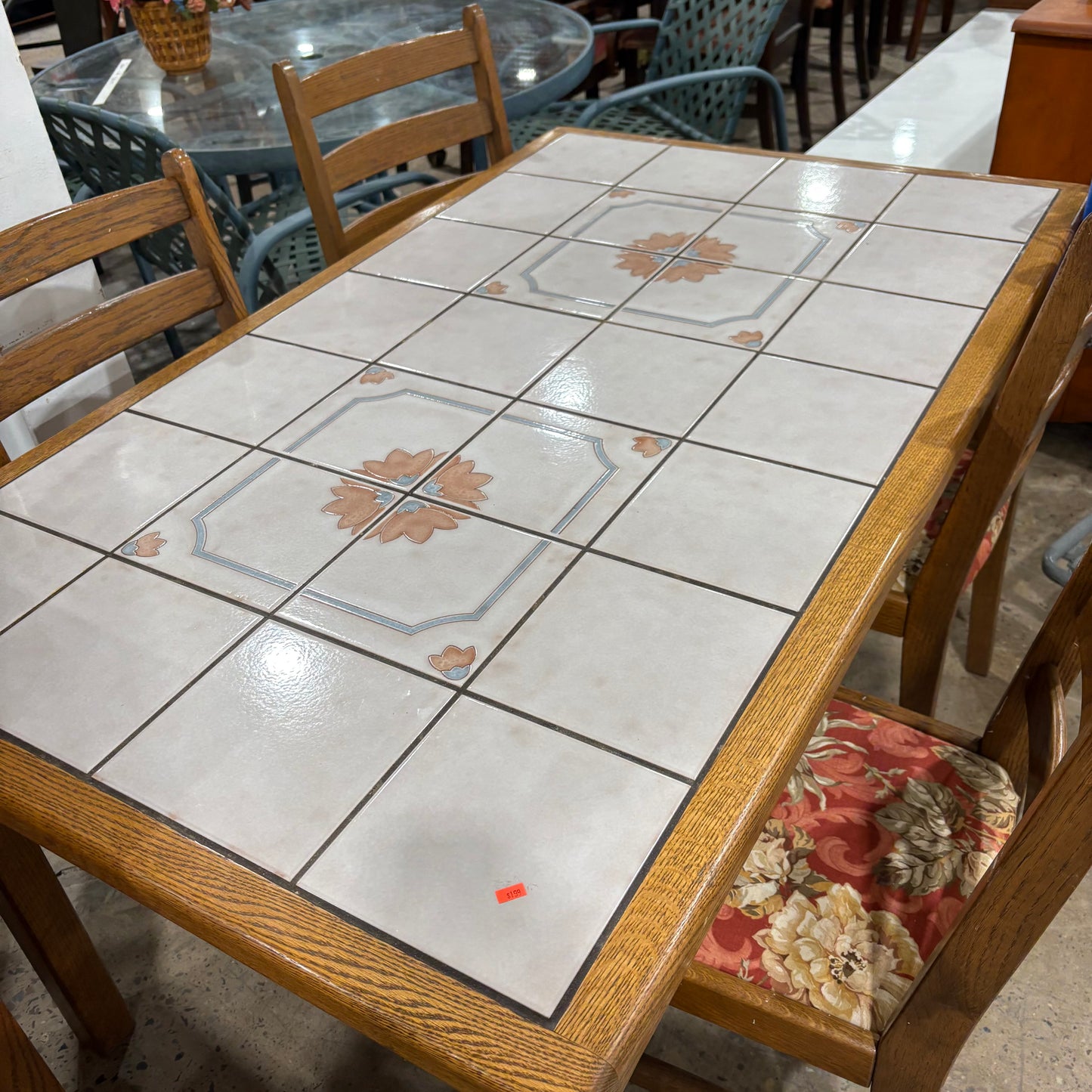 Dining Table with 4 Chairs