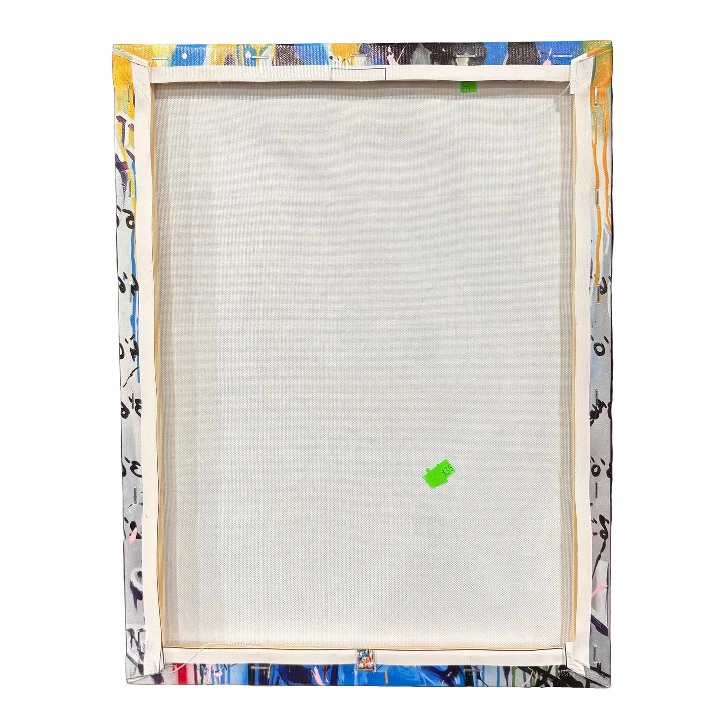 Guilty of Love: Donald Duck Graffiti Canvas Wall Art