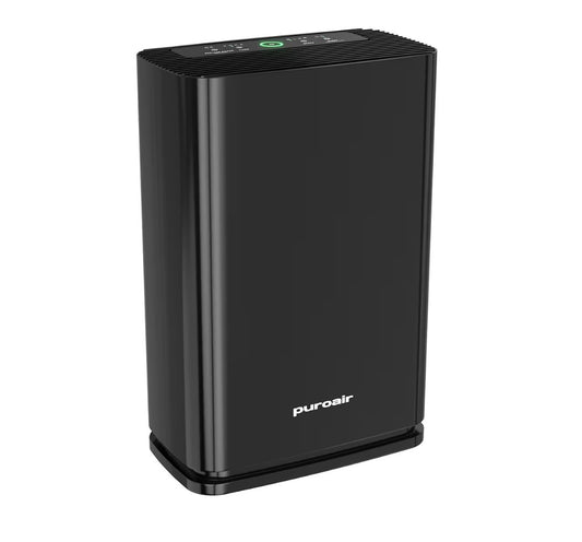 PuroAir 400 HEPA Air Purifier for Home Large Rooms Covers 2,000 Sq. Ft. Filters Up to 99.9 Percent of Pollutants, Smoke, Dust, Pollen, and VOCs Quiet HEPA Air Filters Air Purifiers for Bedroom (Black) (New in Box)