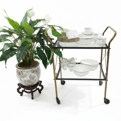 Vintage Mid-Century Style Serving Cart