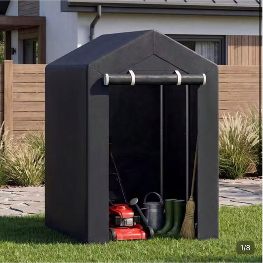Heavy Duty Portable Shed with Roll-Up Zipper Door (New in Box)