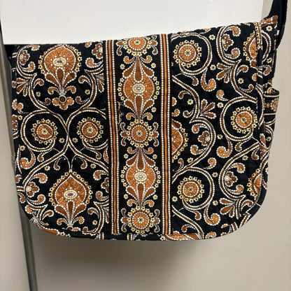 Vera Bradley Vintage "Caffe Latte" Messenger Bag