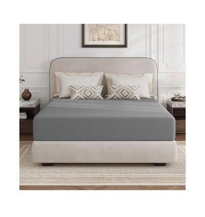 Novilla Full Size Mattress in a Box 10 Inch Cool Gel Memory Foam Mattress Cool Night Sleep & Pressure Relief, Mattresses with Thermally Balanced Foam Core for Enhanced Support & Breathability (Gray) (New in Box)