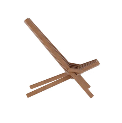 Delia Commercial Grade Indoor/Outdoor Folding Acacia Wood Chair
