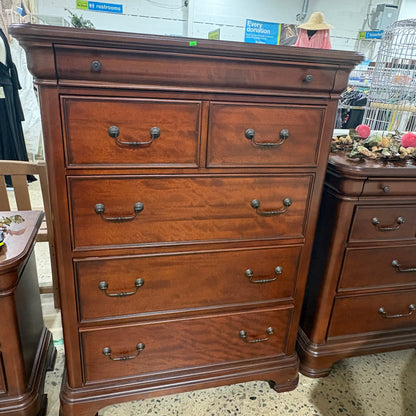 Cherry Tall Dresser