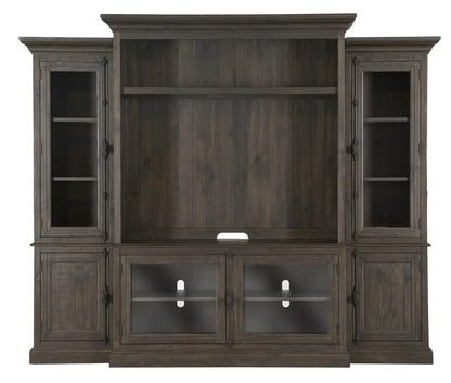 Magnussen Bellamy Entertainment Wall in Peppercorn