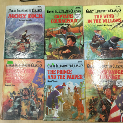 Lot of 22 Great Illustrated Classics