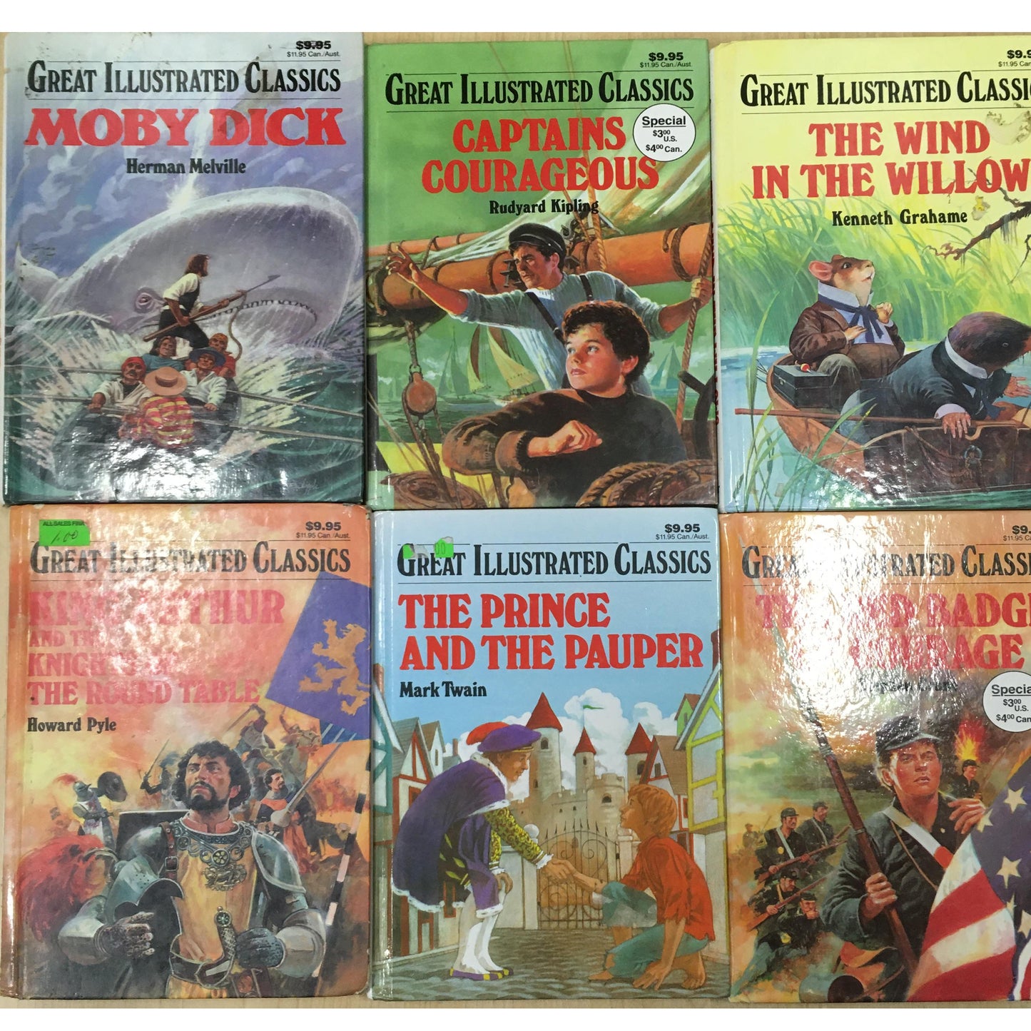 Lot of 22 Great Illustrated Classics