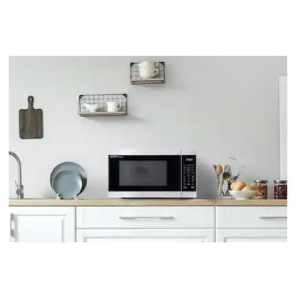 Sharp 1.1 CuFt. Countertop Microwave with Sensor Cooking (Stainless Steel) (New in Box)