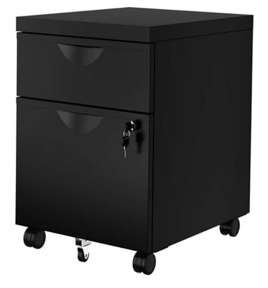 Ikea Erik Drawer Unit with 2 Drawers (Black)