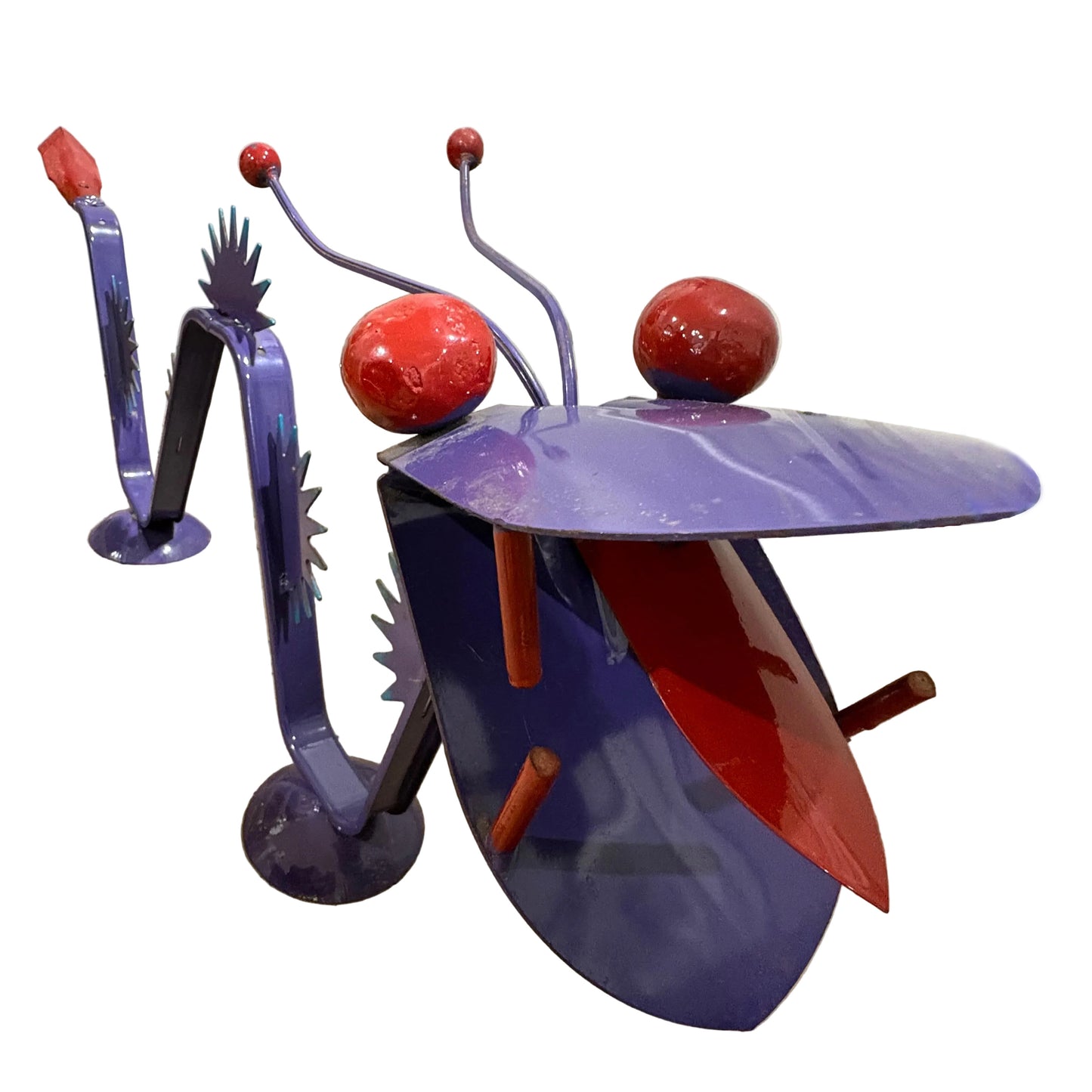 Mythical Snake/Dragon Metal Garden Sculpture