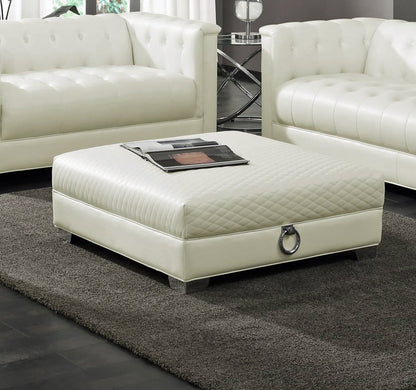 Chaviano Upholstered Ottoman