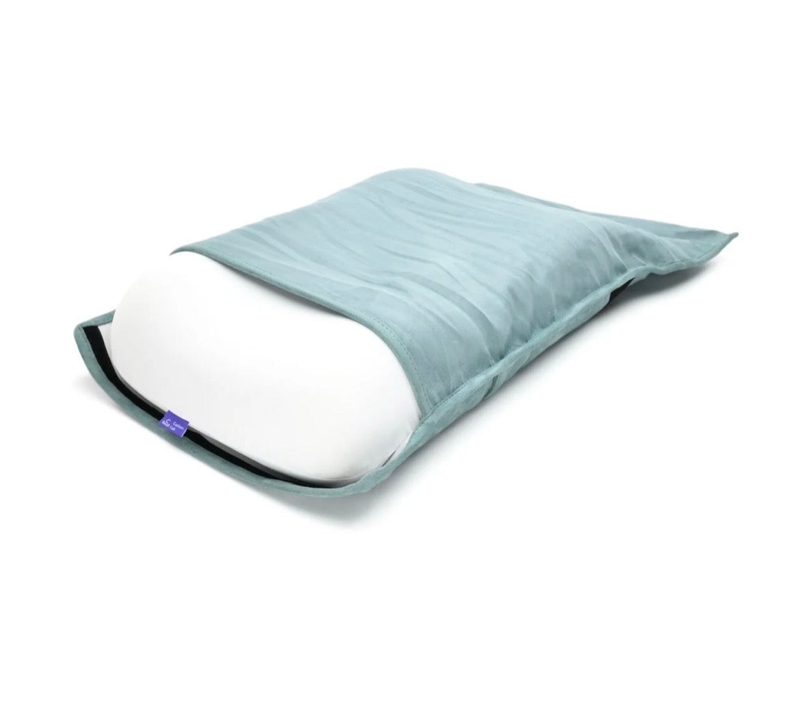 Cushion Lab Travel Deep Pillow - Wellness Green