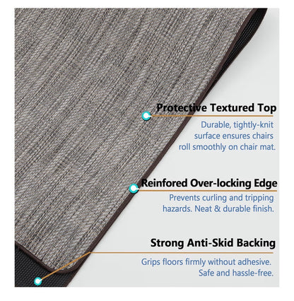 Chair Mat for Hardwood & Tile Floor 36" X 48"