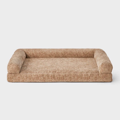 3 Sided Bolster Dog Bed Size Large for 51-75 Pounds