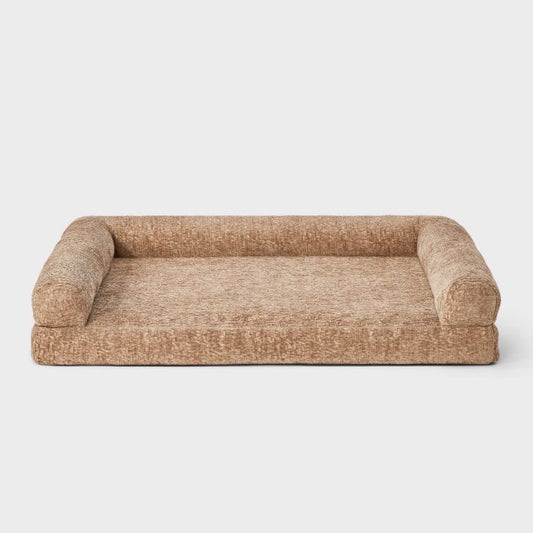 3 Sided Bolster Dog Bed Size Large for 51-75 Pounds