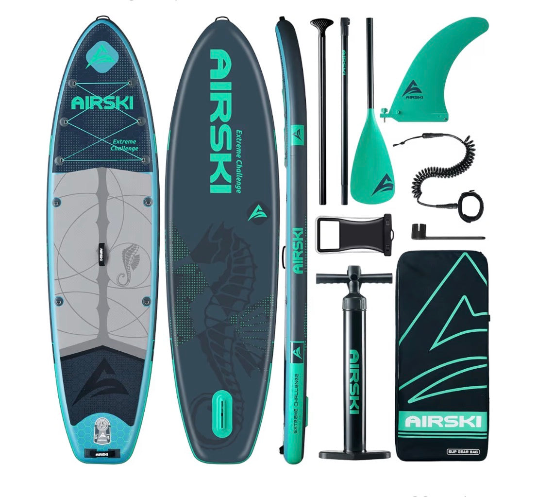11 inch X 34 inch Wide Inflatable Paddle Board