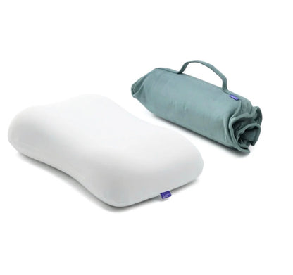 Cushion Lab Travel Deep Pillow - Wellness Green