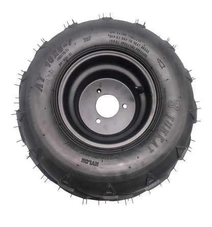 7 Inch Wheel Rim Tire Assembly for TaoTao 50cc 90cc 110cc 125cc ATVs & Go Karts Includes 16 X 8 - 7 Tire 70mm Bolt Rim (New in Box)