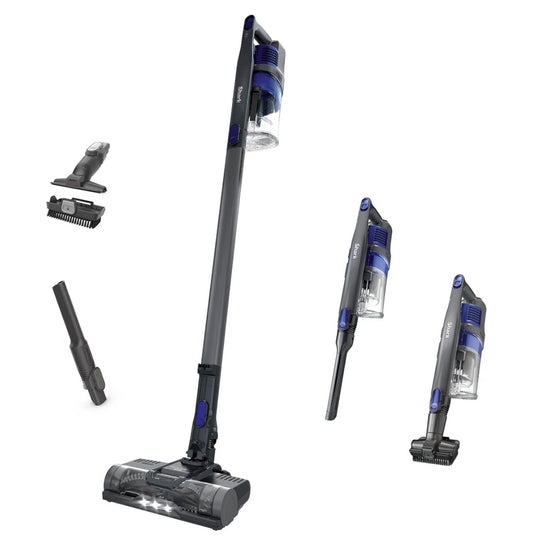 Shark Pet Cordless Stick Vacuum, 40 Minute Runtime, Lightweight Gray IX141 Powerful Suction, XL Dust Cup, LED Headlights, Removable Handheld Vacuum for Carpet & Hard Floors, Crevice & Pet Tool (Ocean Blue) (New in Box)