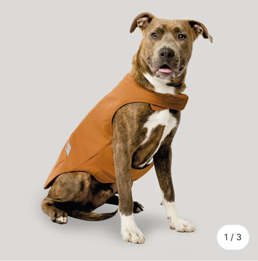 Free Country Canyon Brown/Red Plaid Dog Pet Jacket XL (New)