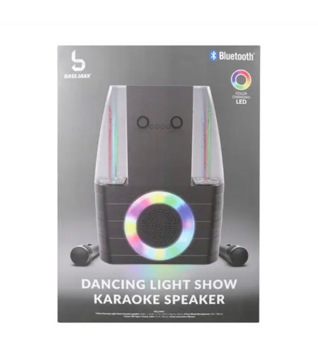 Bass Jaxx Dancing Light Show Karaoke Bluetooth Speaker