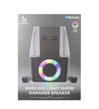 Bass Jaxx Dancing Light Show Karaoke Bluetooth Speaker